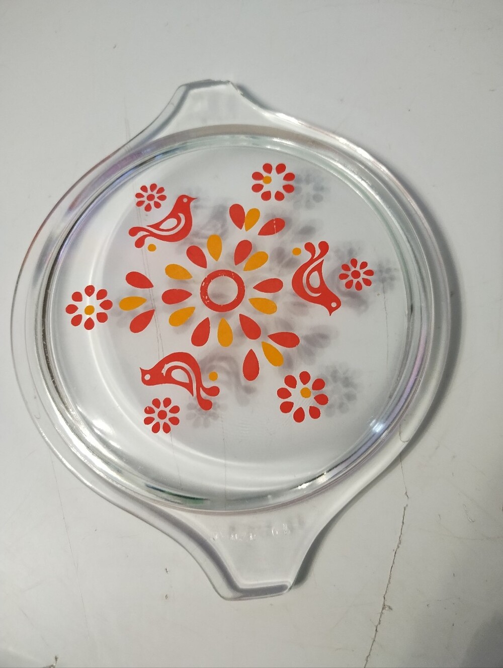 Vintage Pyrex Friendship Casserole Lid Only, Model #479-C